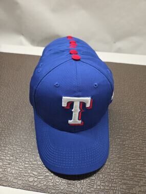 Texas Rangers Strapback Cap youth Blue White MLB Baseball OC Sports